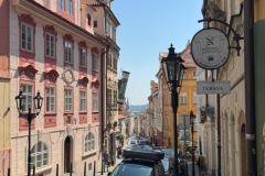 View down Nerudova.